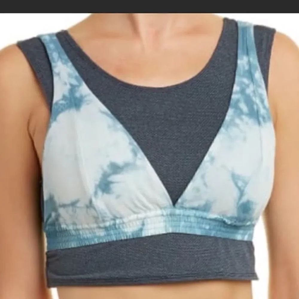 Free People Movement Tie Dye Bra oasis  active M